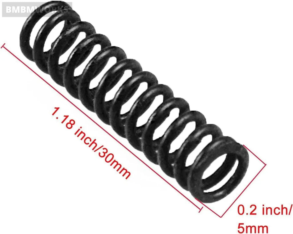 3Pcs Detent Springs Black Zinc Acura Honda B/D/F/H/K Transmission Hyb-Dts-01-03