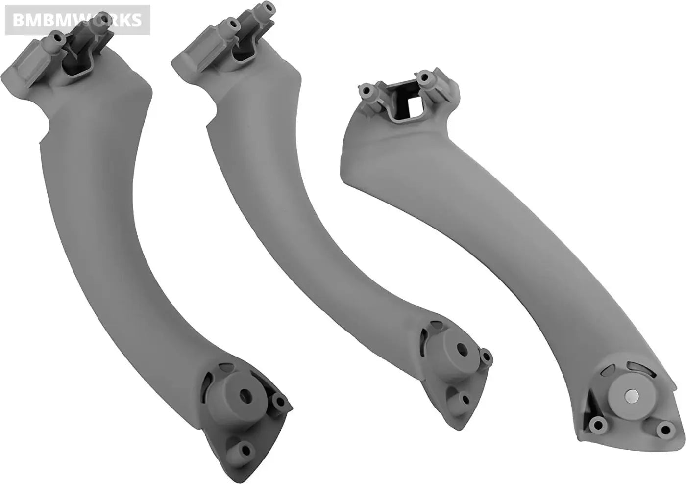 3Pcs Interior Door Handle Complete Set Front Side Rear For Bmw E90 E91 E92 E93