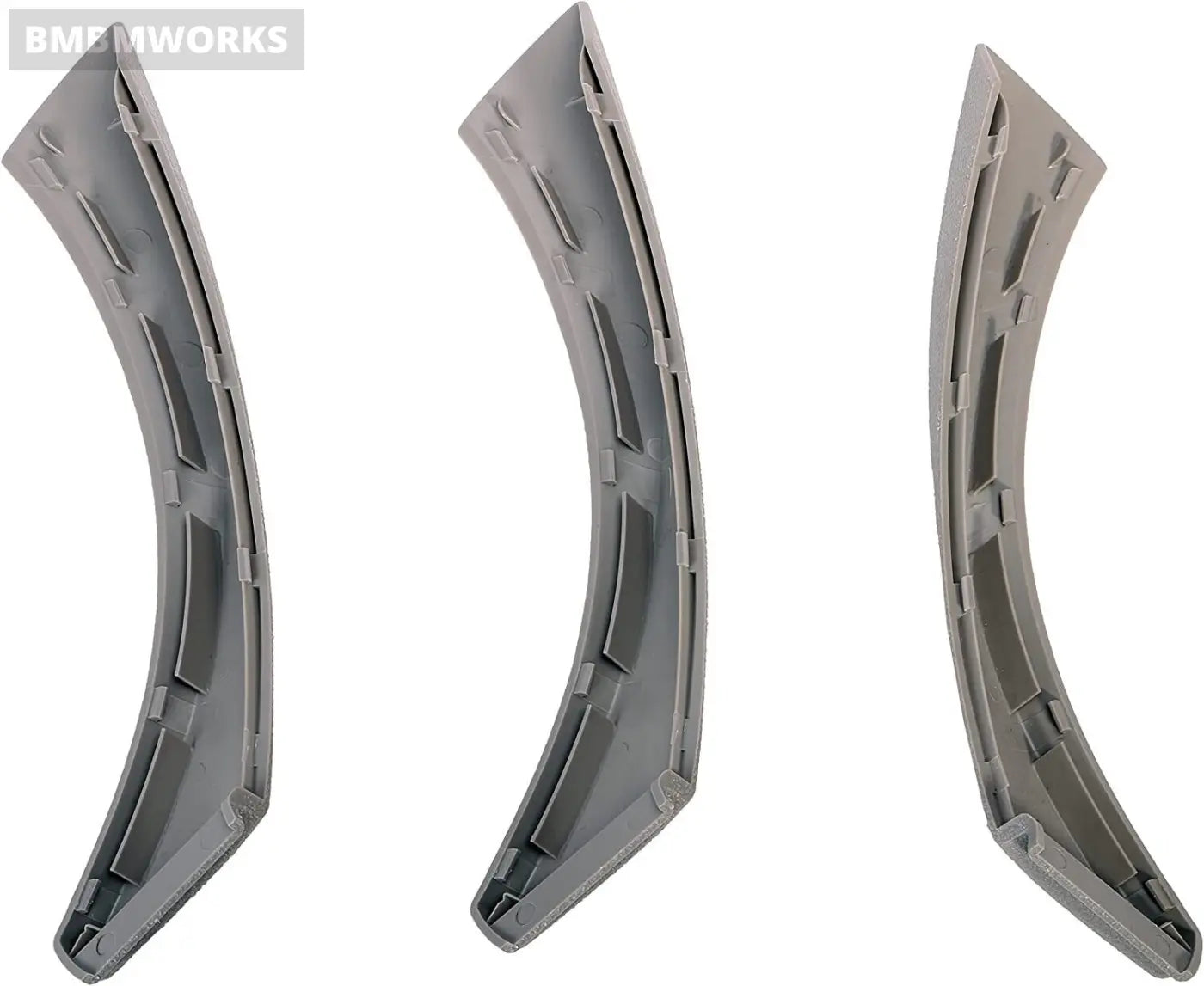 3Pcs Interior Door Handle Complete Set Front Side Rear For Bmw E90 E91 E92 E93