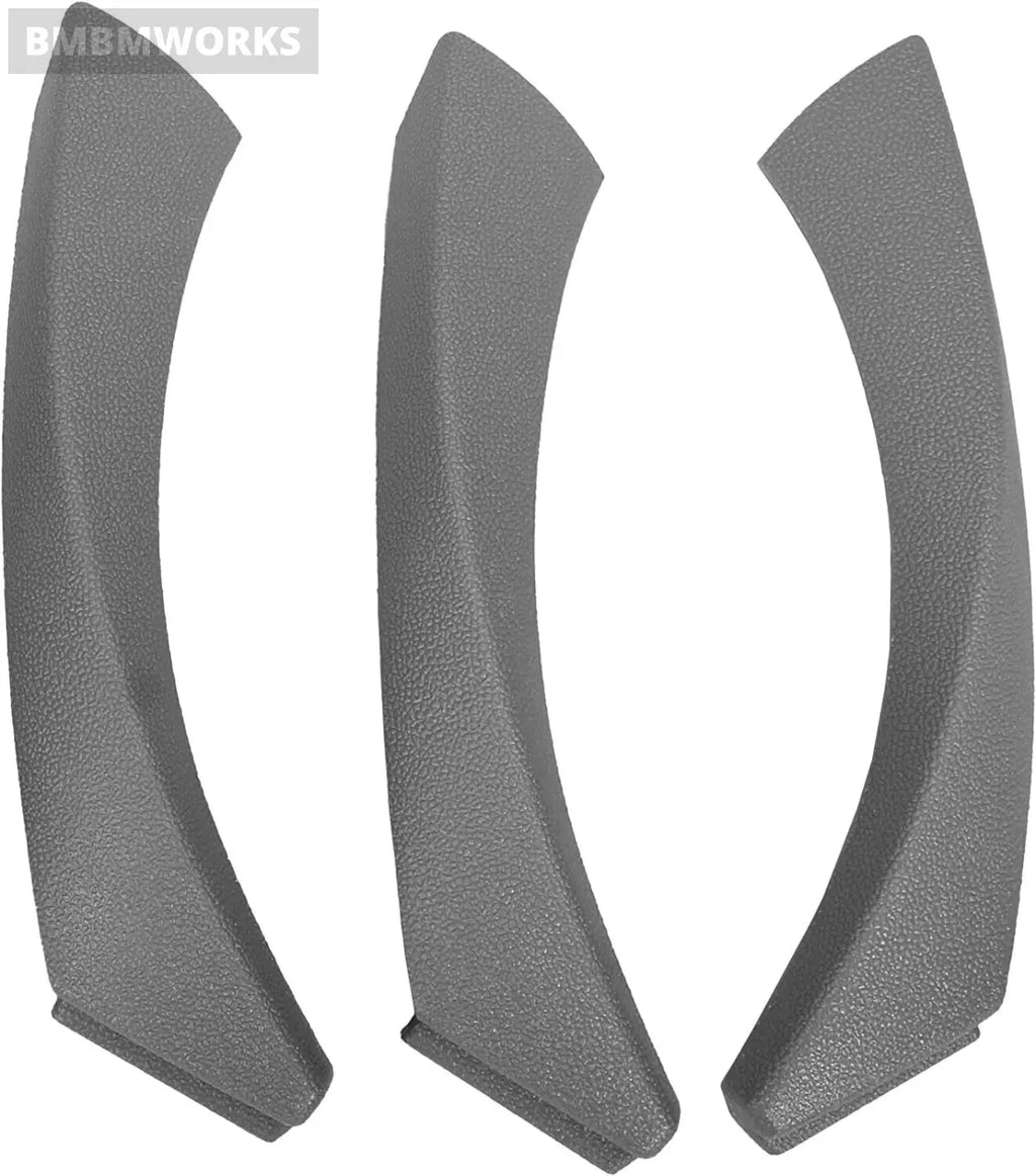 3Pcs Interior Door Handle Complete Set Front Side Rear For Bmw E90 E91 E92 E93