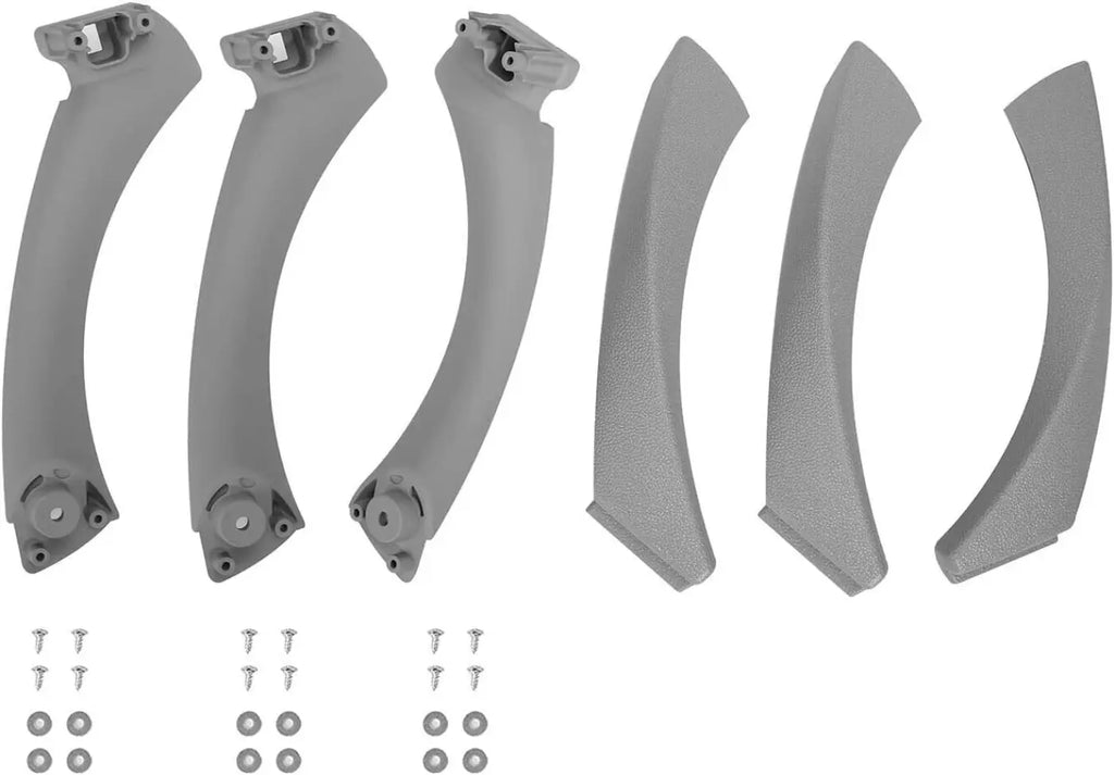 3Pcs Interior Door Handle Complete Set Front Side Rear For Bmw E90 E91 E92 E93