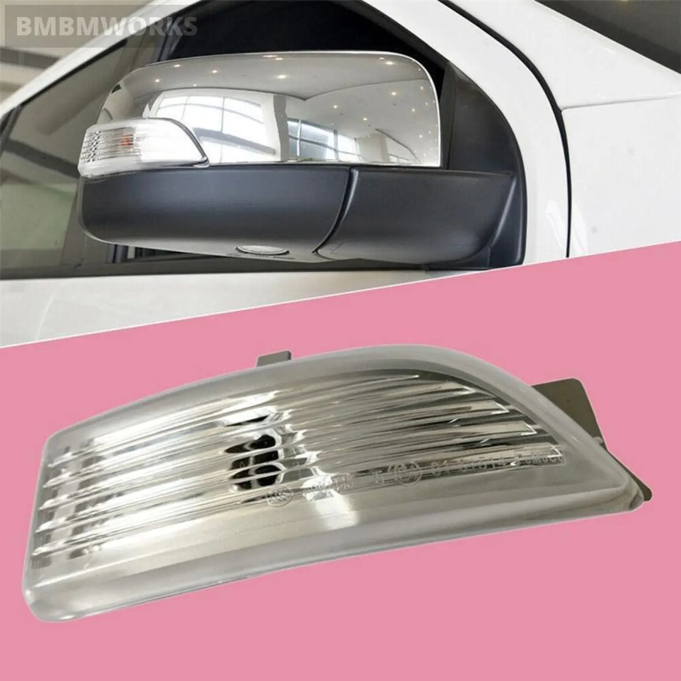 3Pcs Right Lens Turn Signal Light Cover Ford Everest Ranger 2012-2018