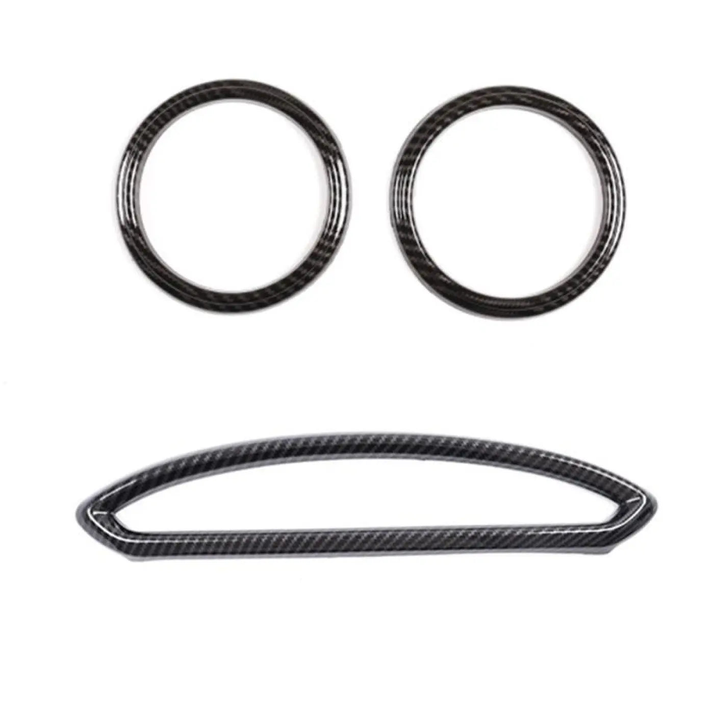 3Pcs/Set Air Conditioning Outlet Frame Trim Strip Toyota 86 Subaru Brz 2012-2020