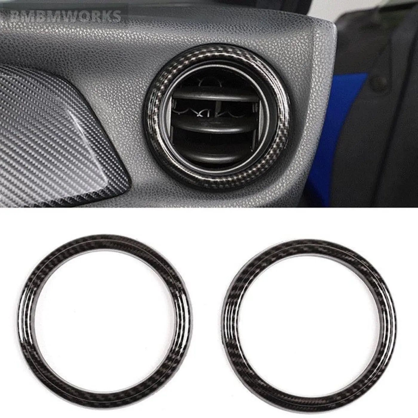 3Pcs/Set Air Conditioning Outlet Frame Trim Strip Toyota 86 Subaru Brz 2012-2020