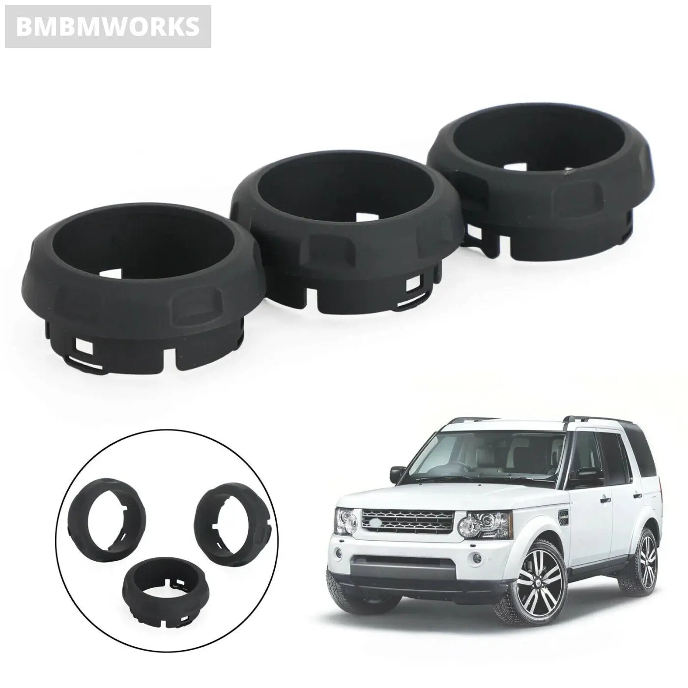 3Pcs/Set Air Vent Knob Trim Lr029591 For Land Rover Discovery Range Sport