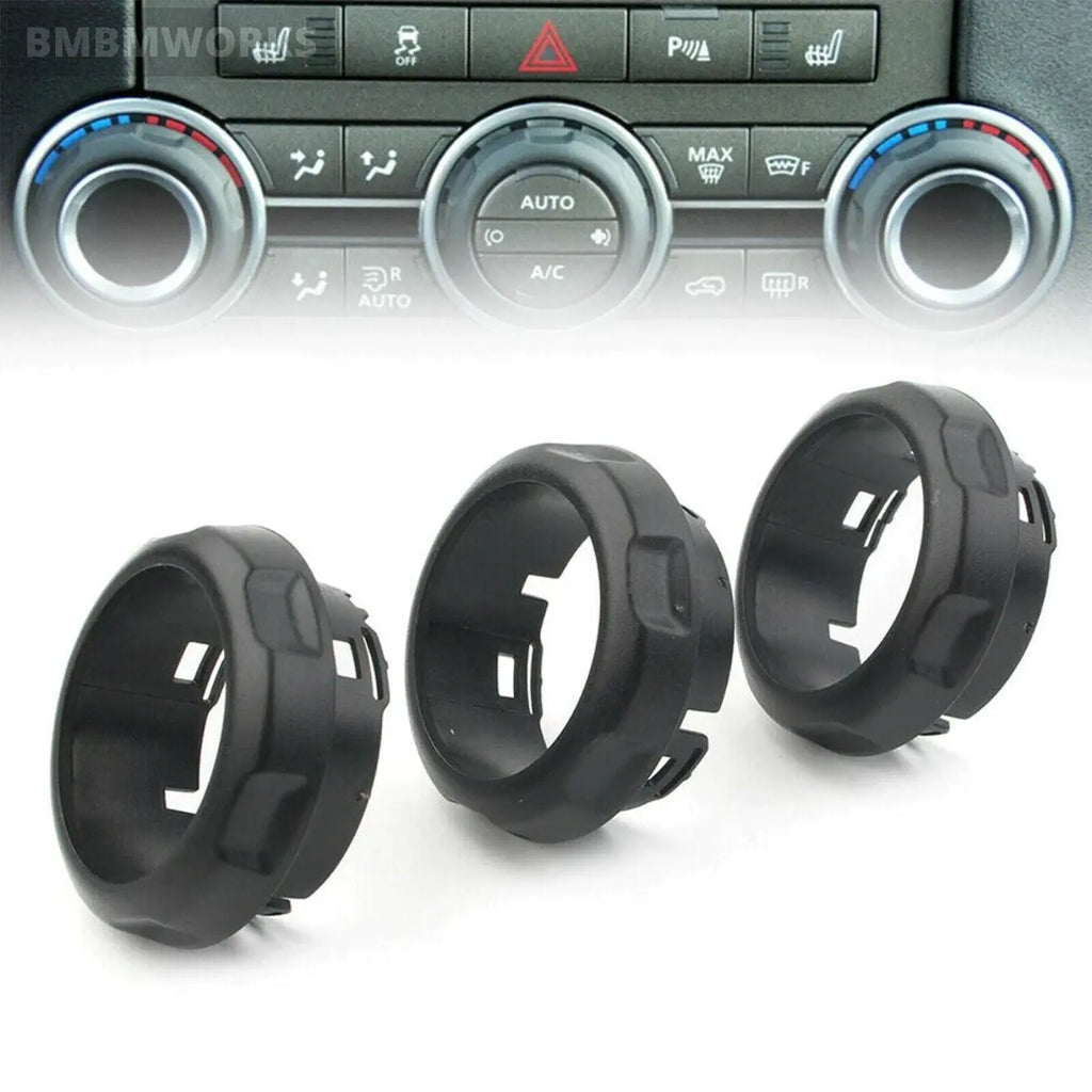3Pcs/Set Air Vent Knob Trim Lr029591 For Land Rover Discovery Range Sport