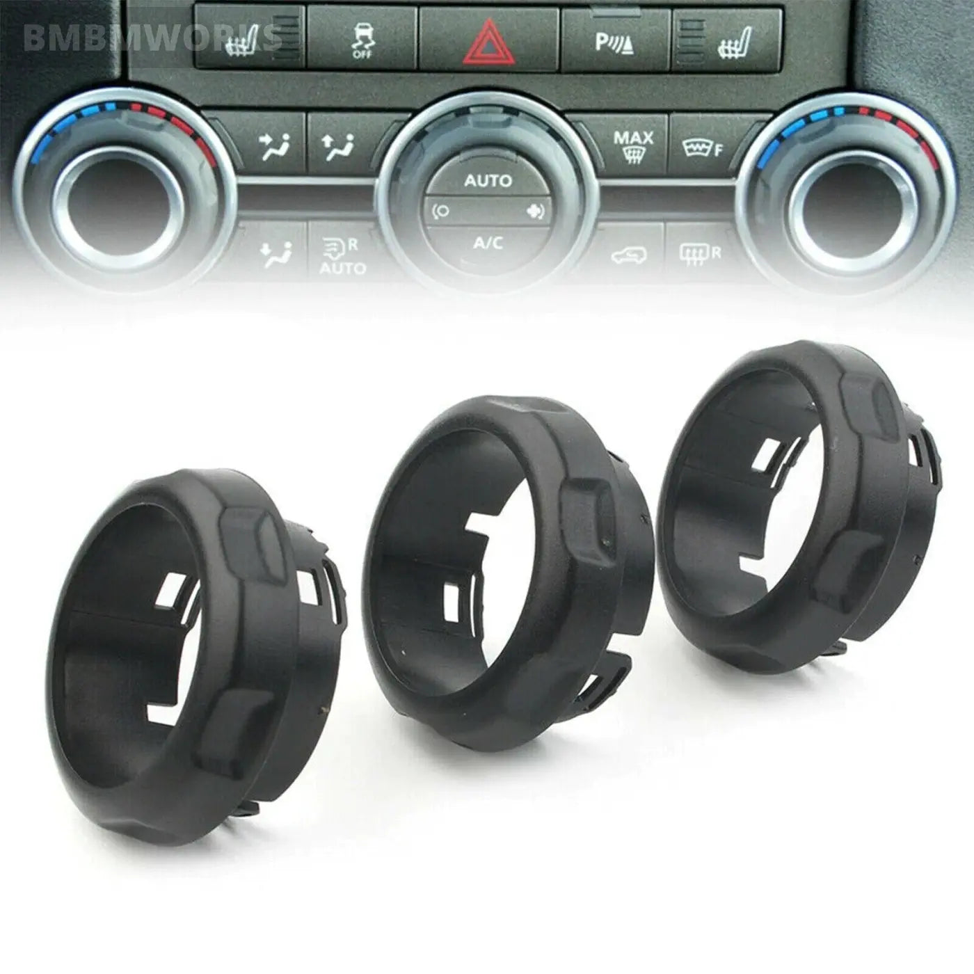 3Pcs/Set Air Vent Knob Trim Lr029591 For Land Rover Discovery Range Sport