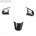 3Pcs/Set Steering Wheel Switch Cover Frame Trim Subaru Outback 2010 2011 2012