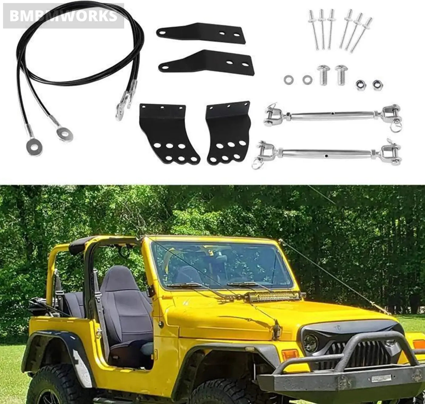4-Door Limb Riser Kit Jeep Wrangler Tj Jk 1997-2018