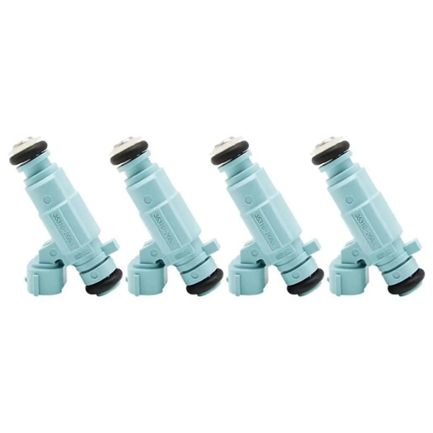 4 Pcs/Set Fuel Injector Nozzle Hyundai Elantra 2011 14 16 Ix25 Venga 10 Solaris
