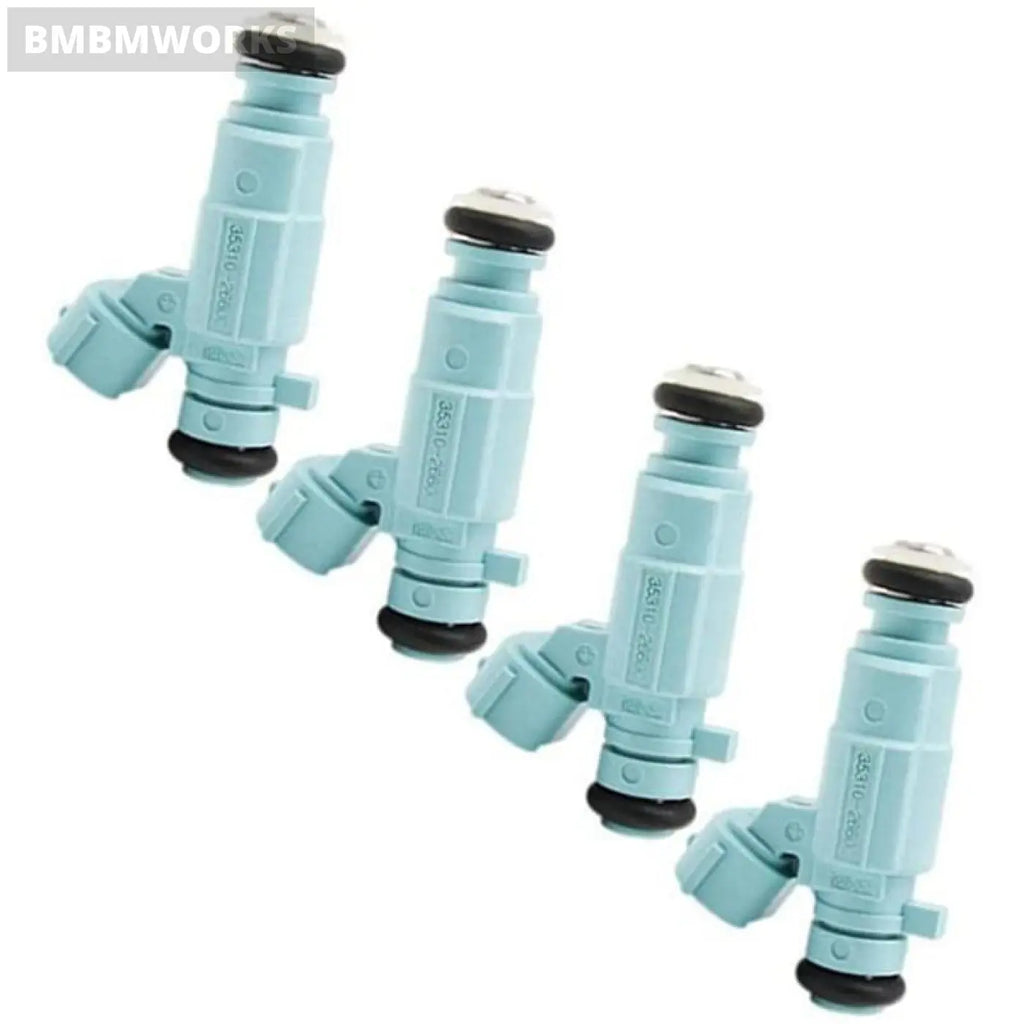 4 Pcs/Set Fuel Injector Nozzle Hyundai Elantra 2011 14 16 Ix25 Venga 10 Solaris