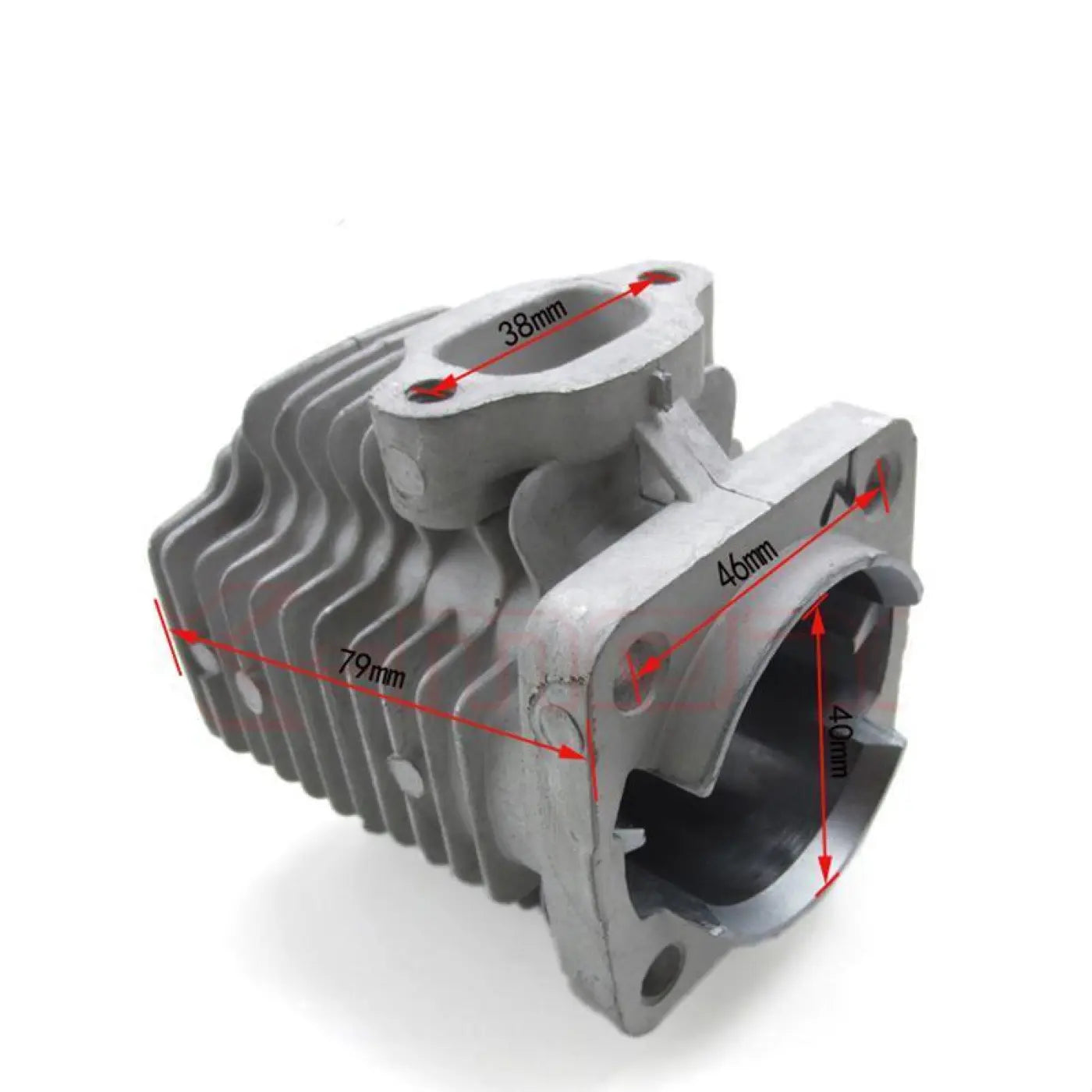 40Mm Cylinder Head 2 Stroke 49Cc Minimoto Pocket Dirt Bike Mini Kids Atv Quad