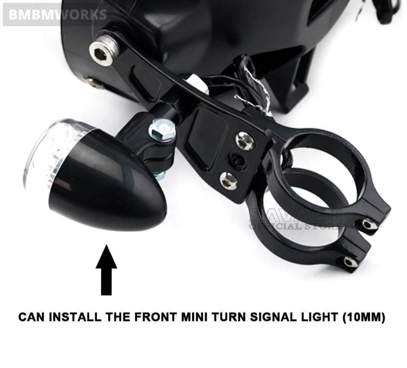 41Mm Fork Motorcycle Headlight Mount Bracket Clamp Head Lamp Support Turn Signal