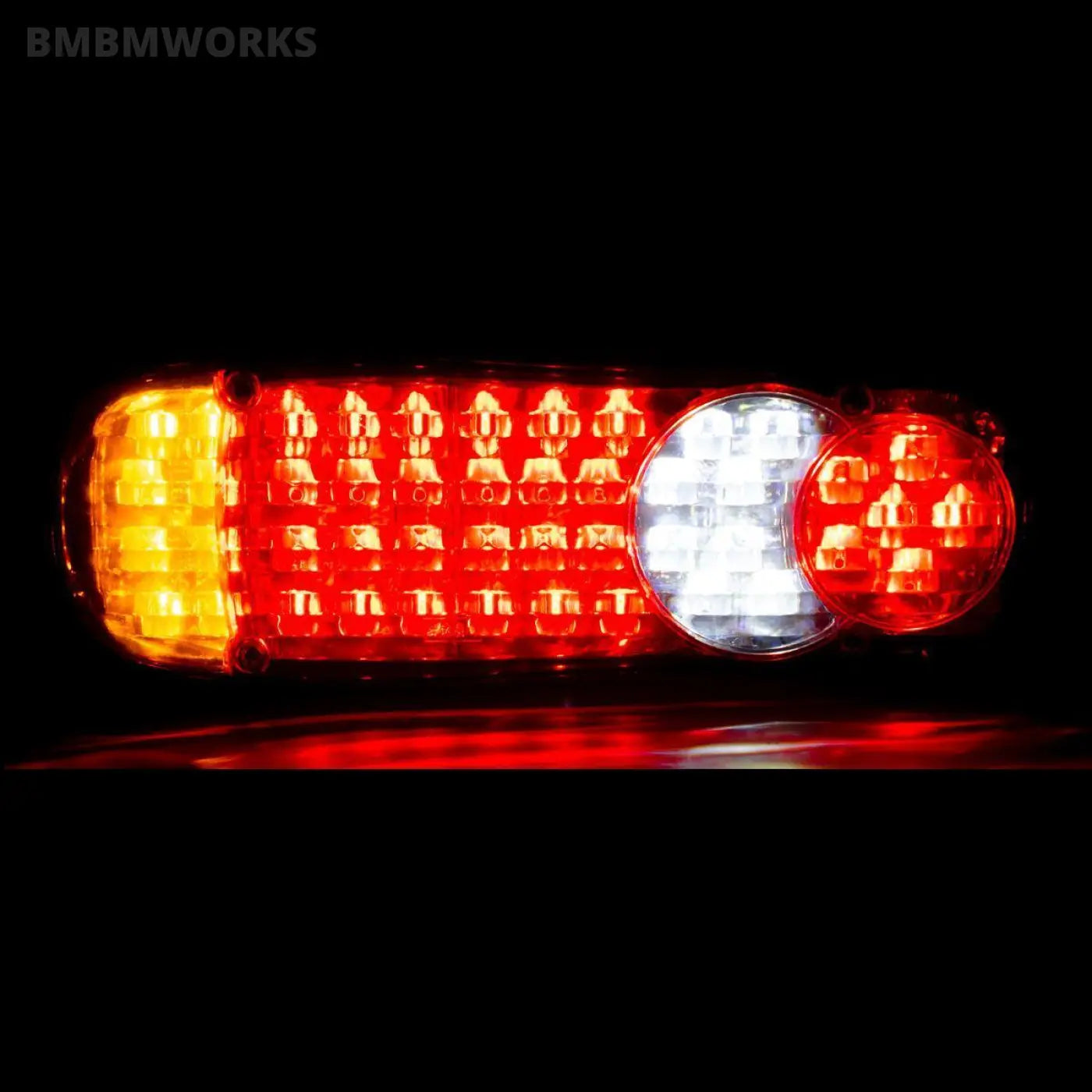 46 Led Trailer Tail Lights Bar Dc12V Turn Signal Reverse Brake Truck