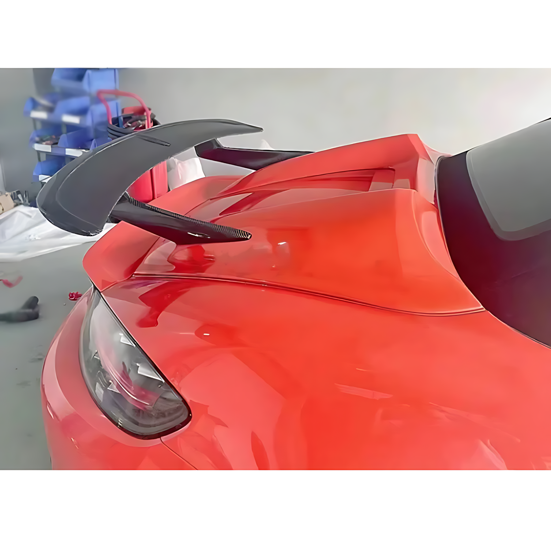 Porsche 718 Cayman & Boxster 2016–2021 Carbon Fiber Ducktail Spoiler – Hump Style Rear Wing Upgrade BMBMWORKS