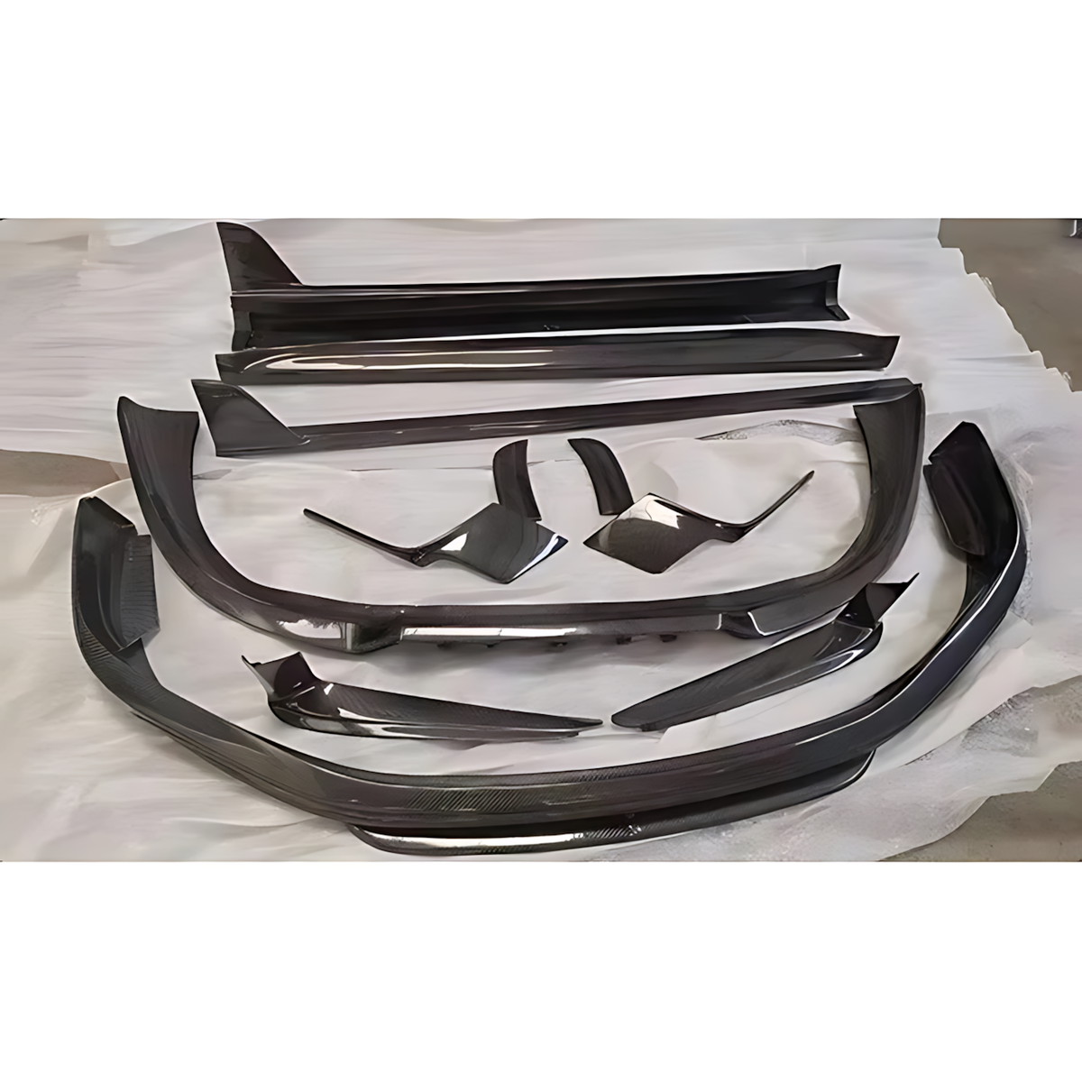 Porsche 911 992 TechA Style Carbon Fiber Body Kit – Front Lip, Side Skirts & Rear Diffuser (2020+ Carrera & Convertible) BMBMWORKS
