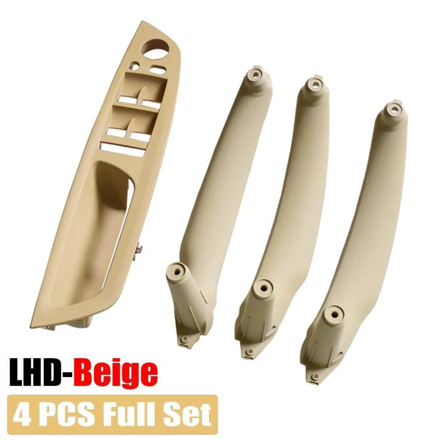 4Pcs Beige Bmw E70 E71 E72 X5 X6 2007-2014 Interior Door Handle Set 51416975779