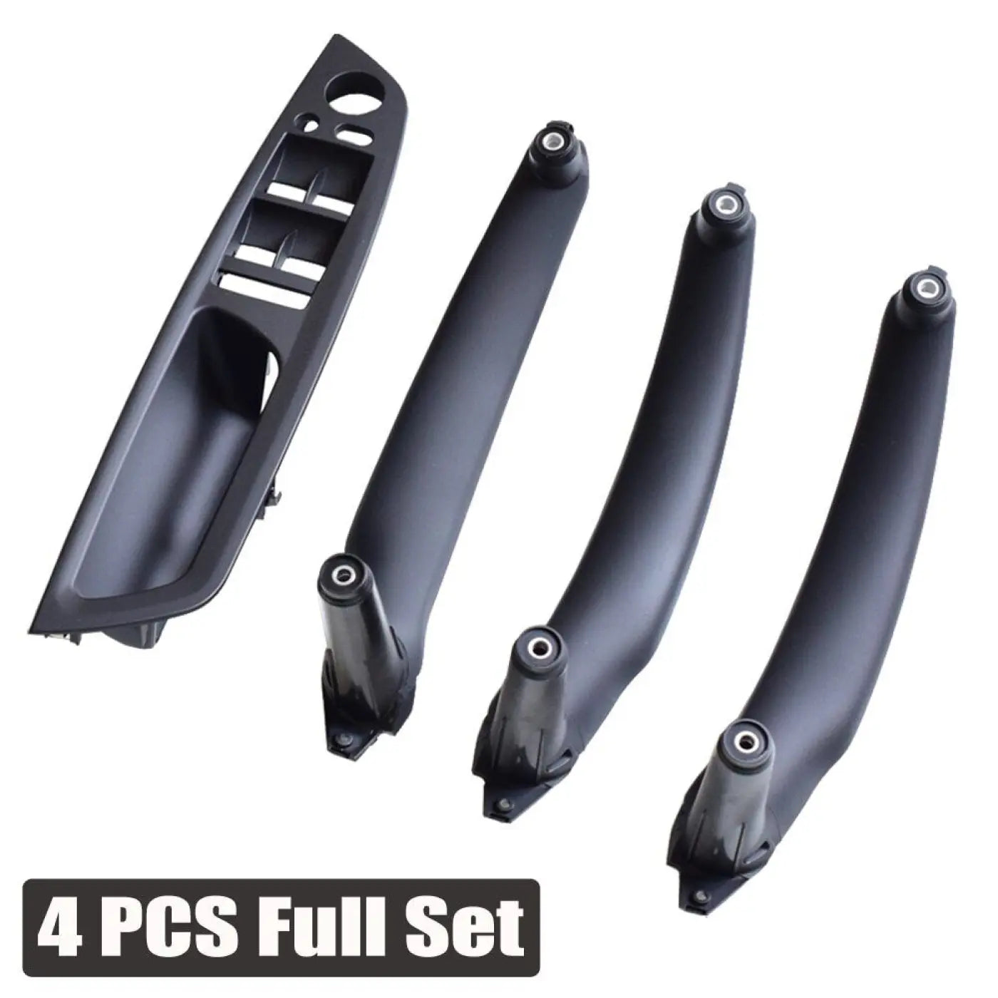 4Pcs Bmw E70 E71 X5 X6 2007-2014 Interior Handle Trim Set Black Gray Beige