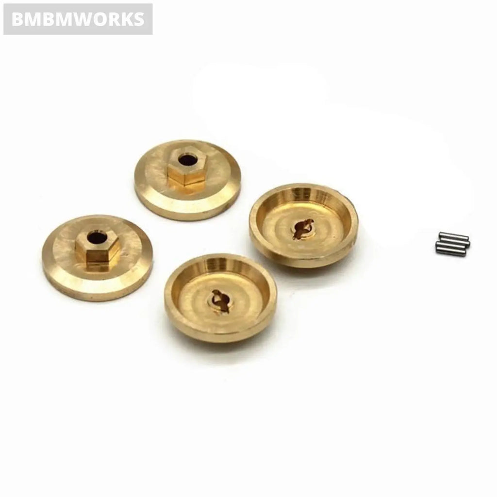 4Pcs Brass Wheel Hex Adapter Counterweight Toyota Fj Cruiser Land
