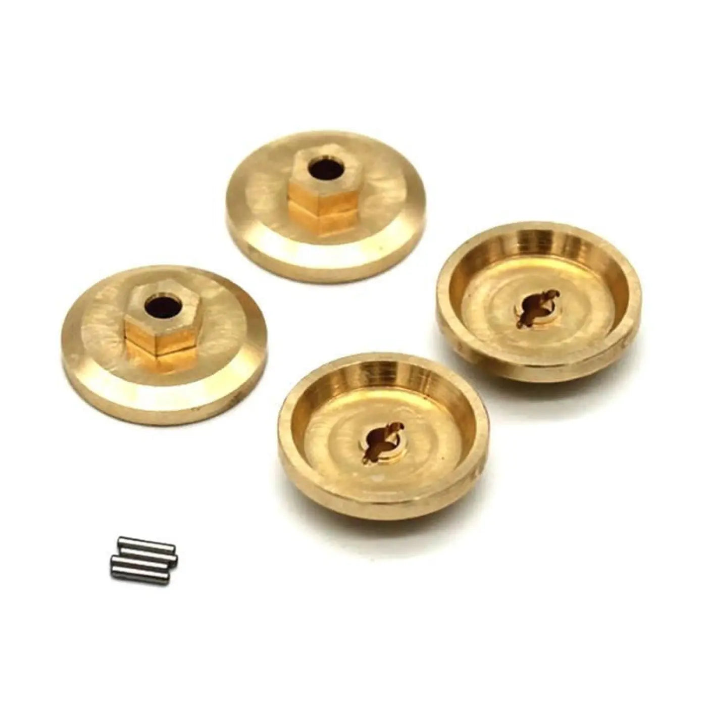 4Pcs Brass Wheel Hex Adapter Counterweight Toyota Fj Cruiser Land