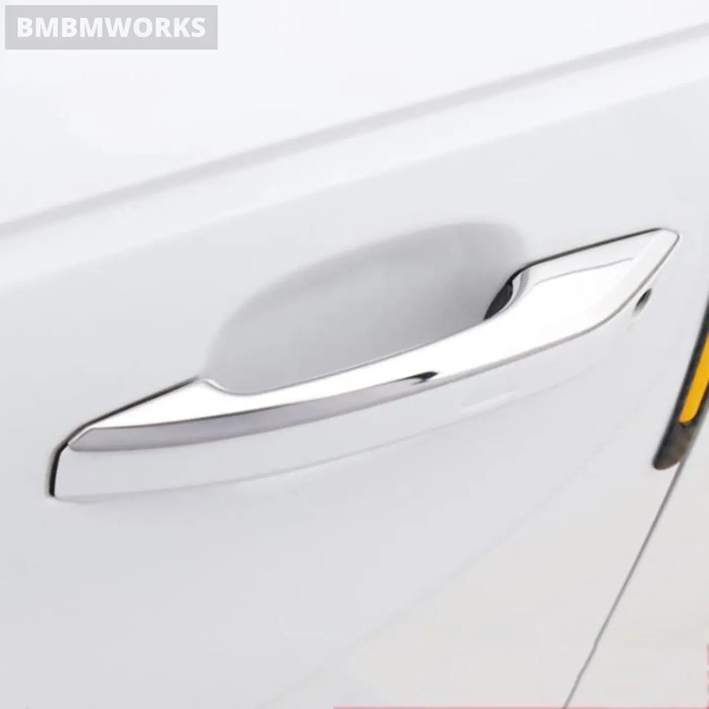 4Pcs Chrome Door Handle Cover Trim Audi A4 B9 2017 2018 2019 2020 2021