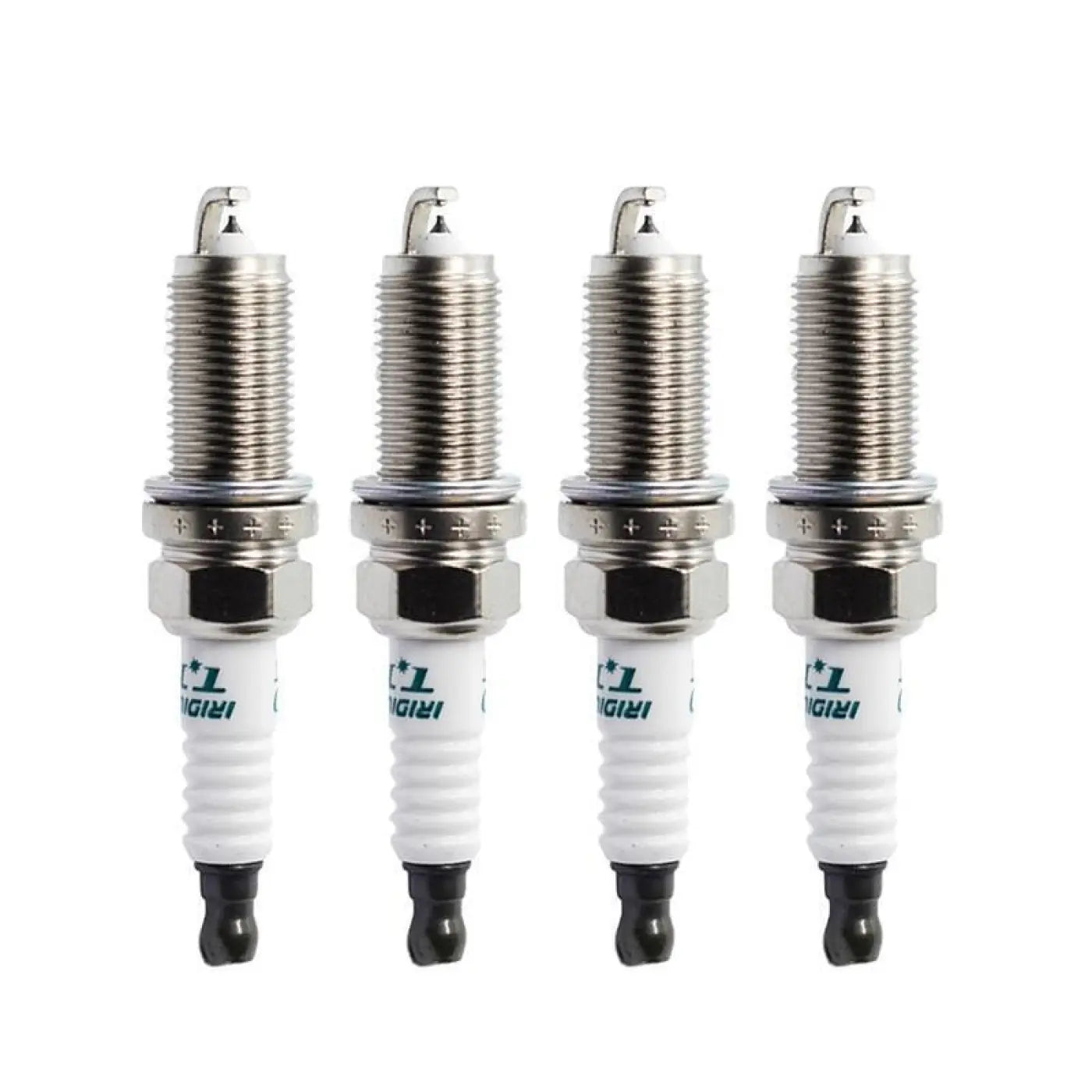 4Pcs Dual Iridium Spark Plug For Toyota Honda Subaru Benz Volvo Nissan Lexus