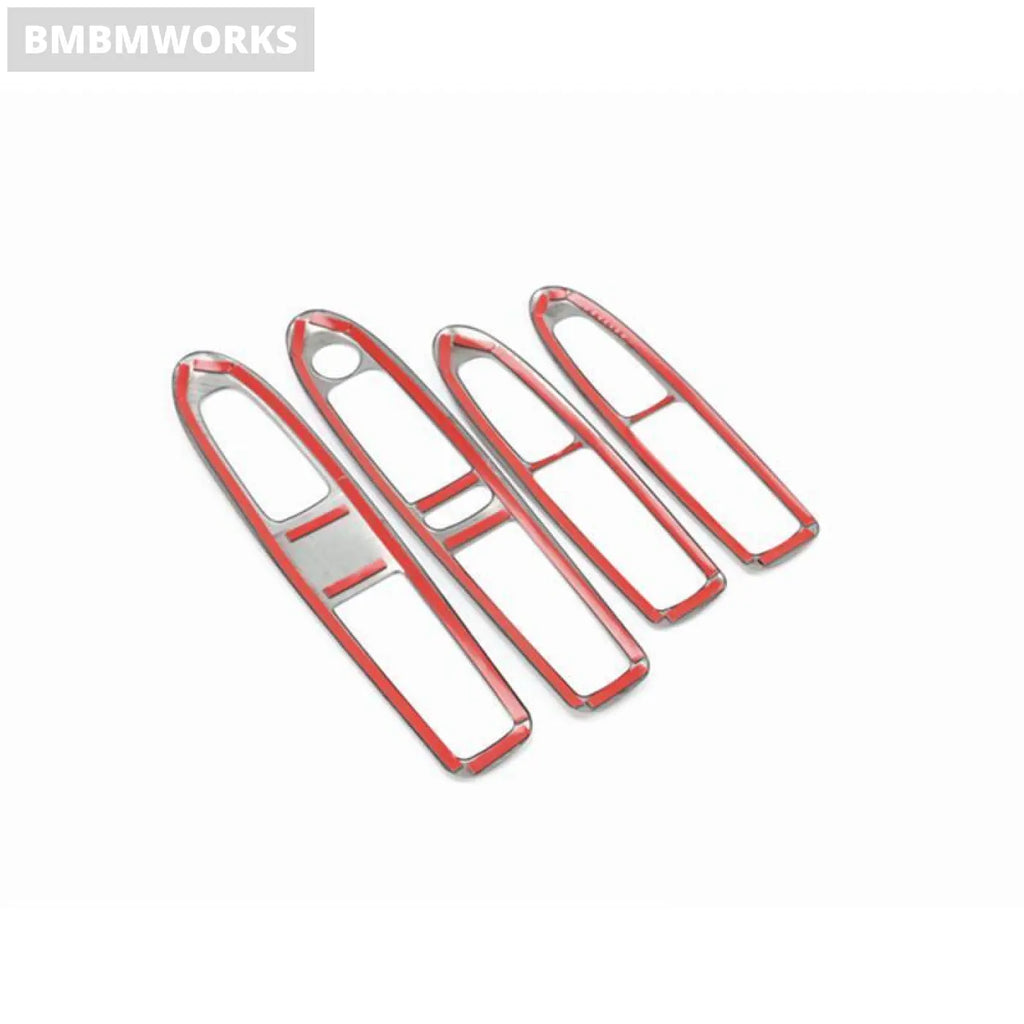 4Pcs Electric Power Window Lifter Switch Decoration Citroen C4 2016 Lhd Rhd