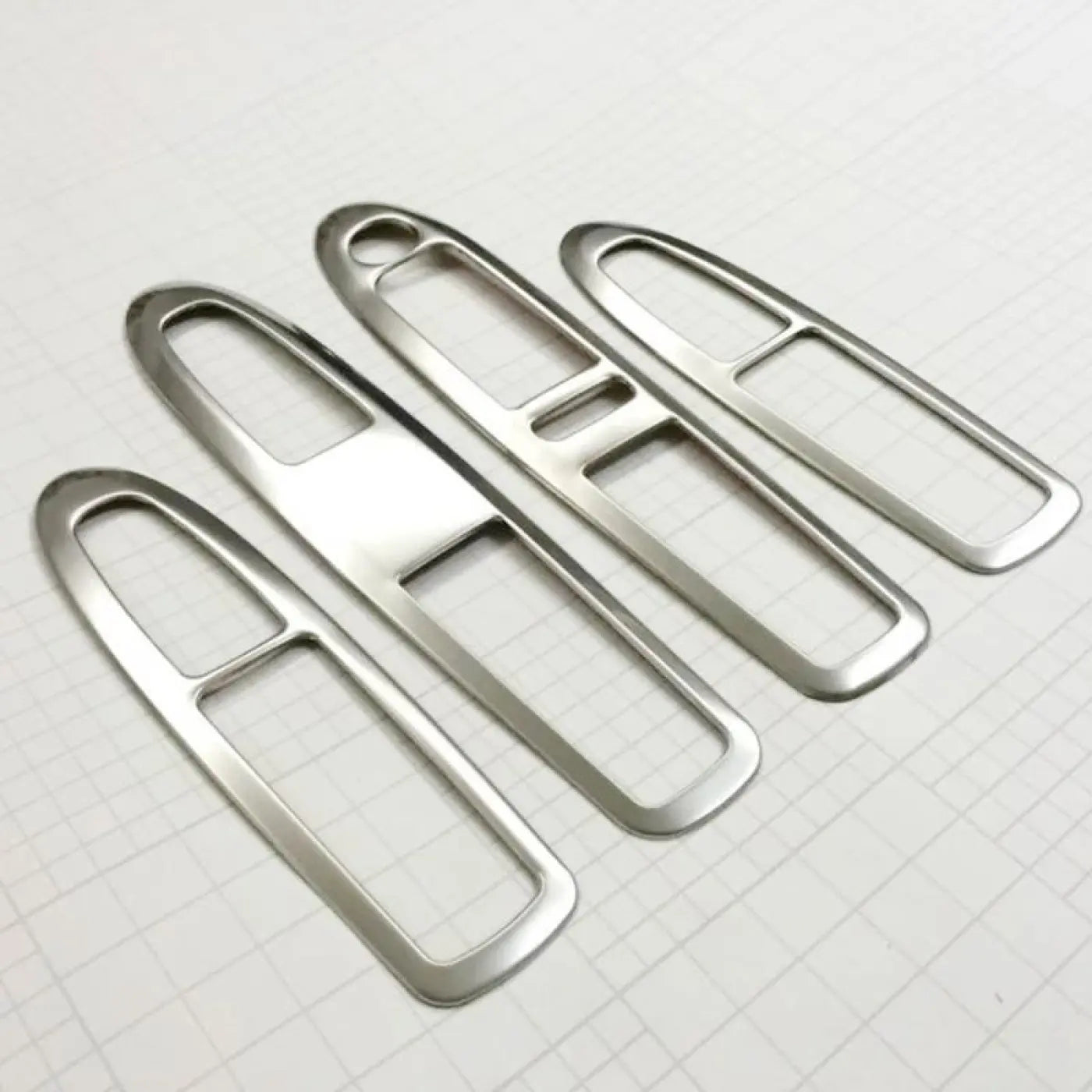 4Pcs Electric Power Window Lifter Switch Decoration Citroen C4 2016 Lhd Rhd