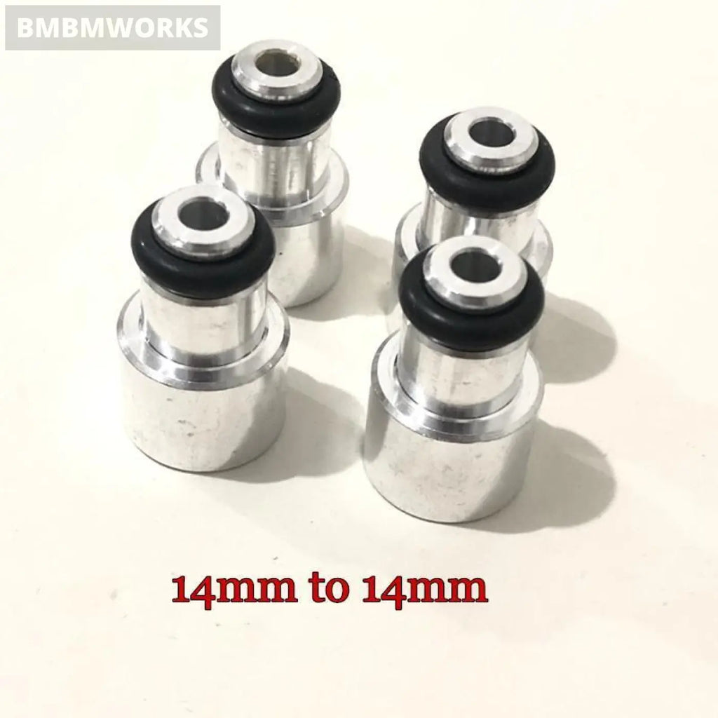 4Pcs Fuel Injector Extender Adpater 14Mm To For Bosch Short Injectors