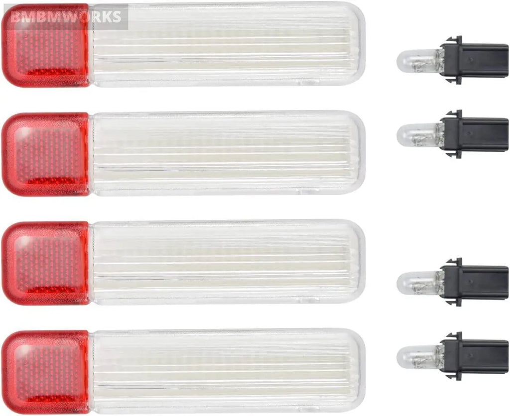 4Pcs Interior Door Light Courtesy Lamp Cadillac Escalade Gmc Sierra 15021