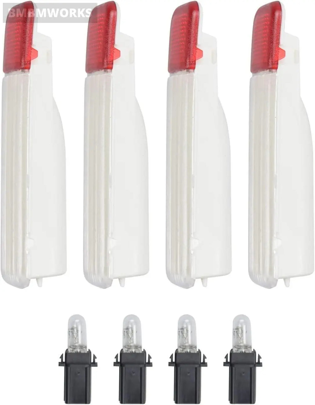 4Pcs Interior Door Light Courtesy Lamp Cadillac Escalade Gmc Sierra 15021