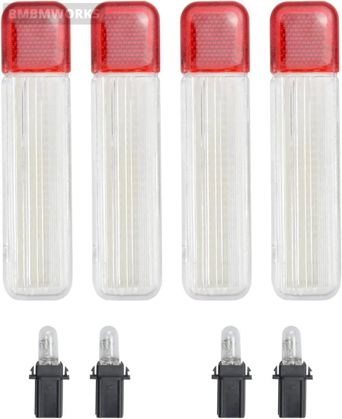 4Pcs Interior Door Light Courtesy Lamp Cadillac Escalade Gmc Sierra 15021