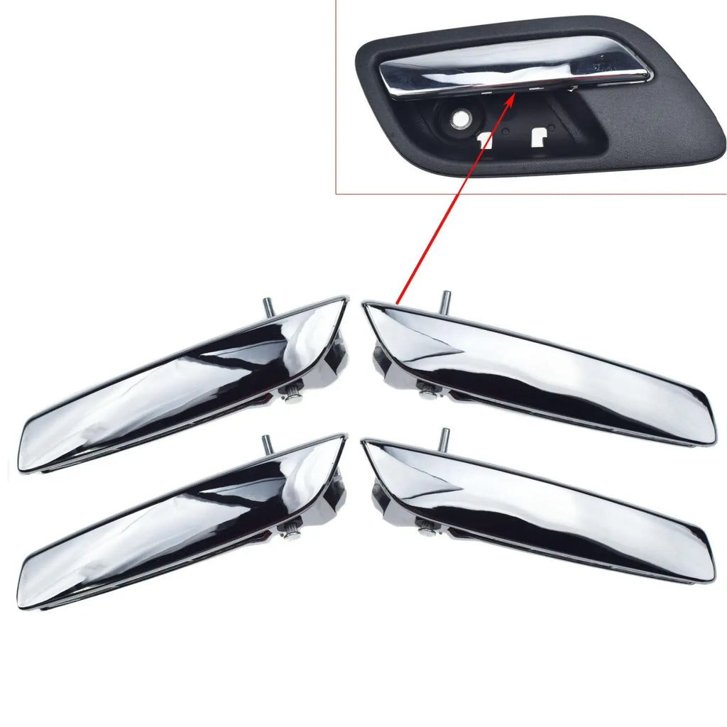 4Pcs Interior Inside Door Pull Handle Left Right Cadillac Escalade Chevrolet