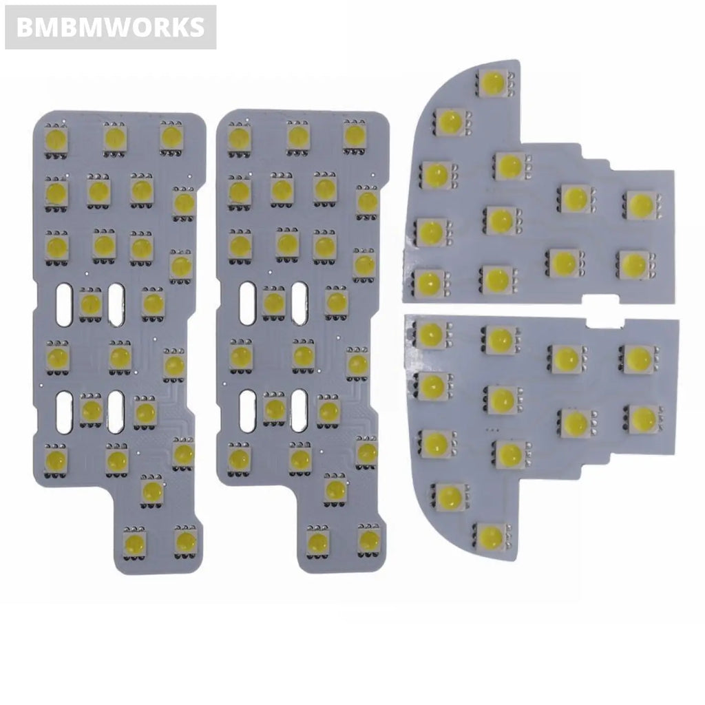 4Pcs Led Auto Interior Dome Reading Lights Light Honda Crv 2006-2009 6000K