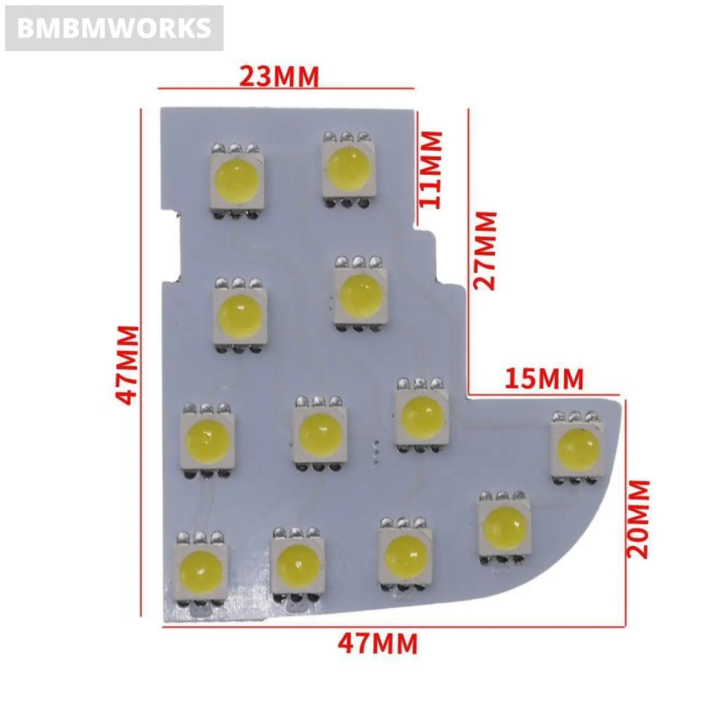 4Pcs Led Auto Interior Dome Reading Lights Light Honda Crv 2006-2009 6000K