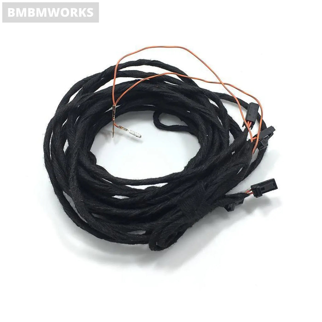 4Pcs Led Footwell Lights And Cable Golf Jetta Mk5 Mk6 Passat B6 B7 Tiguan