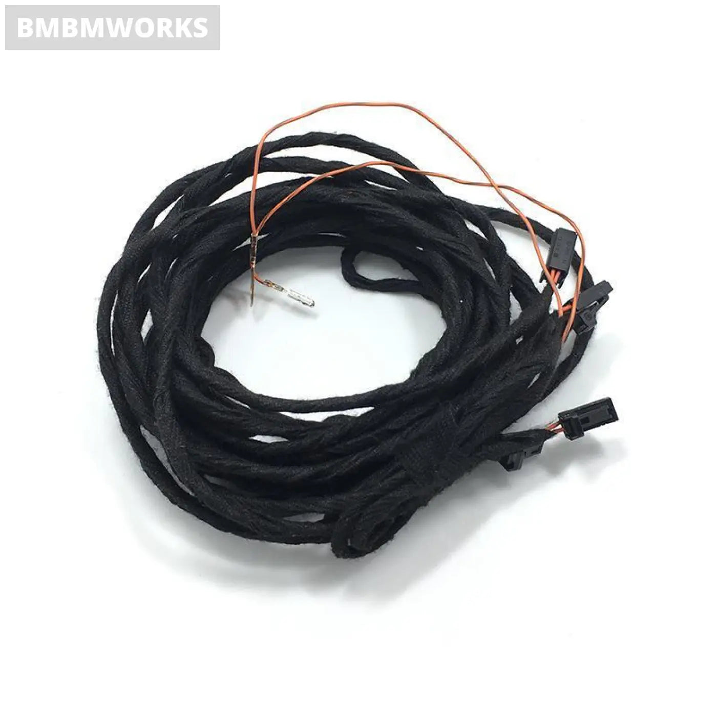 4Pcs Led Footwell Lights And Cable Golf Jetta Mk5 Mk6 Passat B6 B7 Tiguan