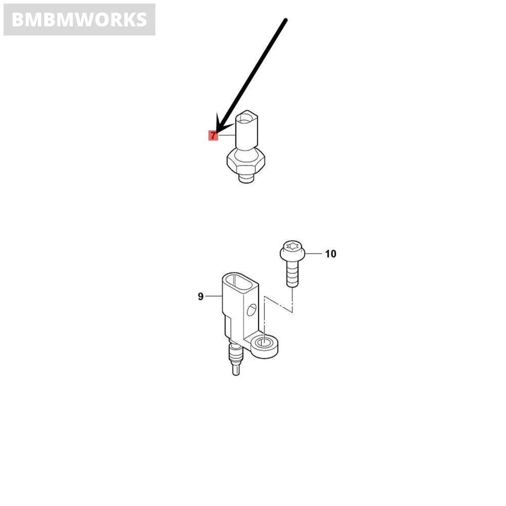 4Pcs Oil Pressure Sensor Switch Audi A2 A3 A8 Q3 Tt Vw Bora Golf Mk4 Passat