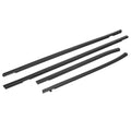 4Pcs Outside Window Strip Trim Moulding Weather-Strips Set Honda Fit 2003-2007