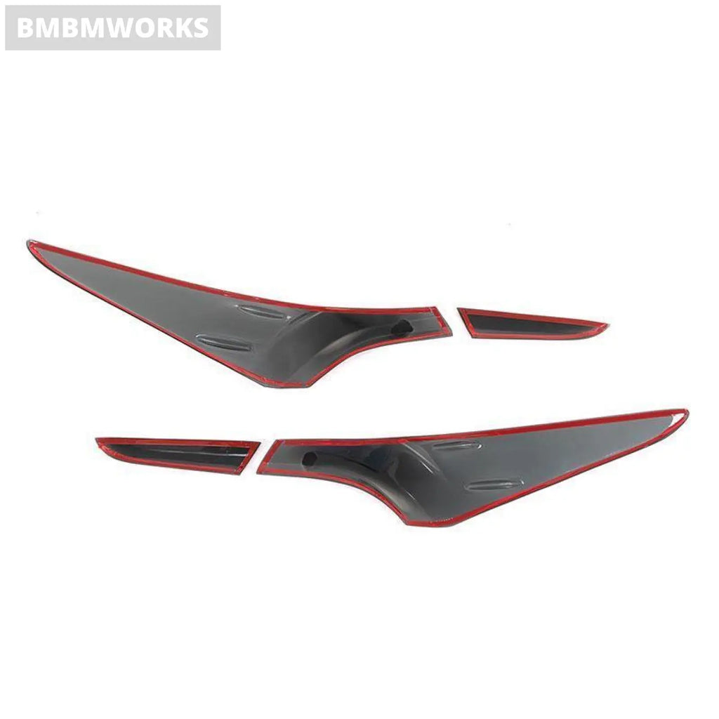 4Pcs Rear Tail Lamp Cover Trim Toyota Camry 2018-2022