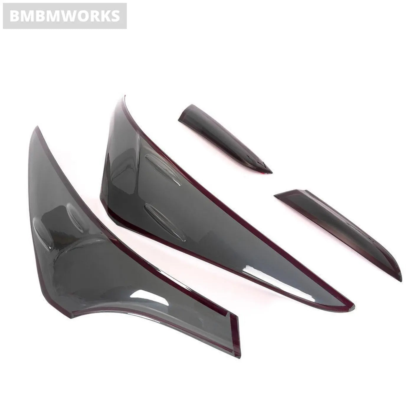 4Pcs Rear Tail Lamp Cover Trim Toyota Camry 2018-2022