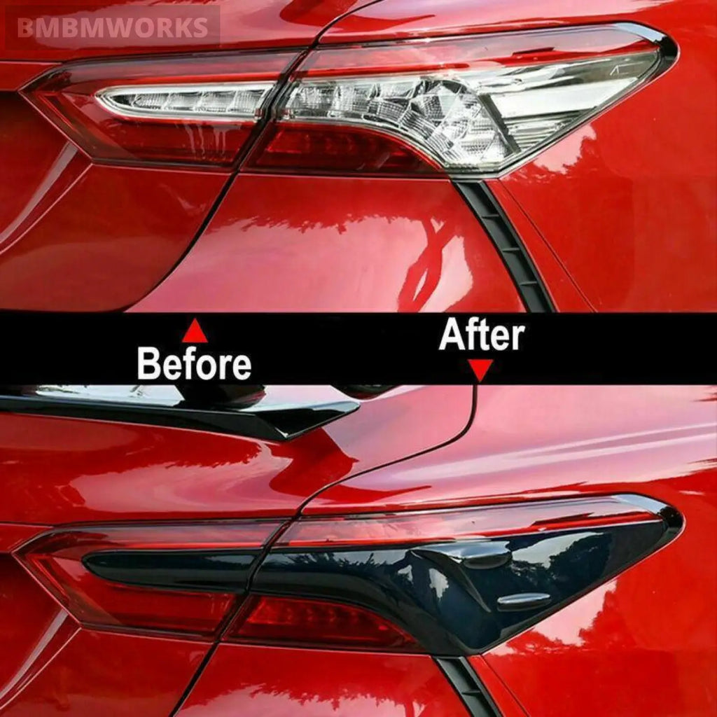 4Pcs Rear Tail Lamp Cover Trim Toyota Camry 2018-2022