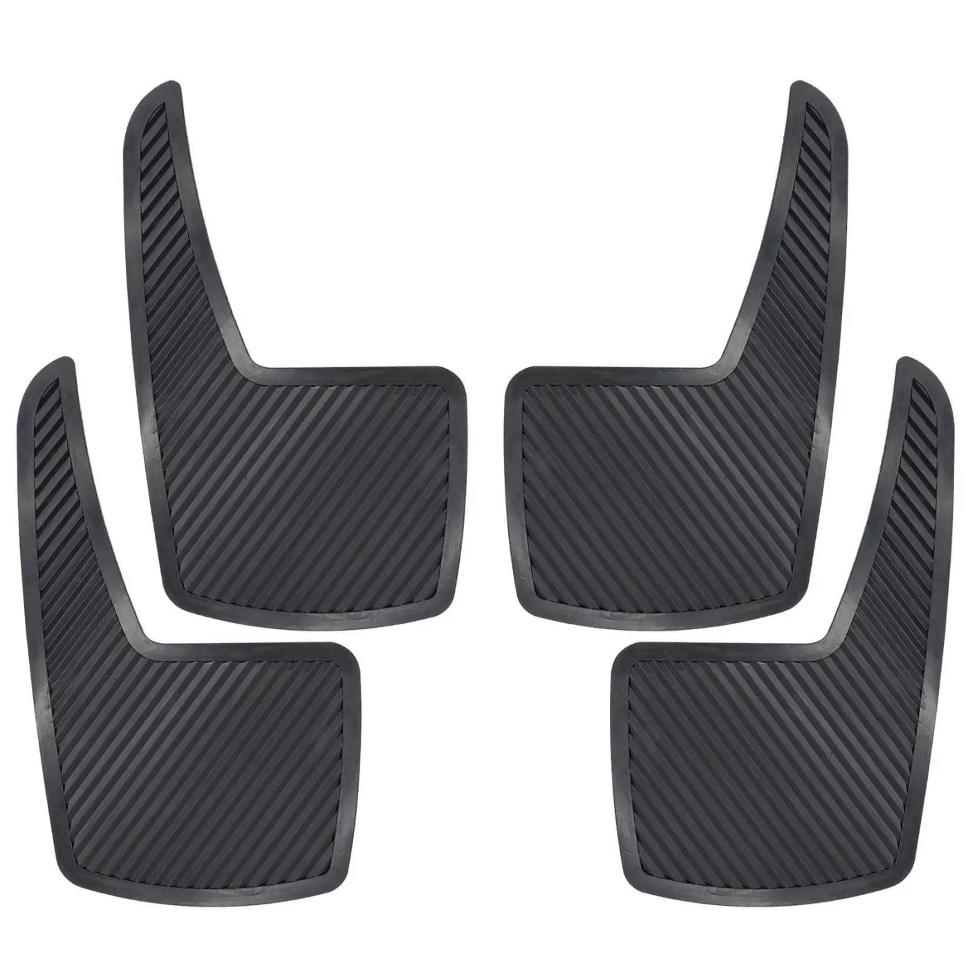 4Pcs Rubber Mudflaps Splash Guards Citroen Peugeot Fiat Audi Kia Buick Renault