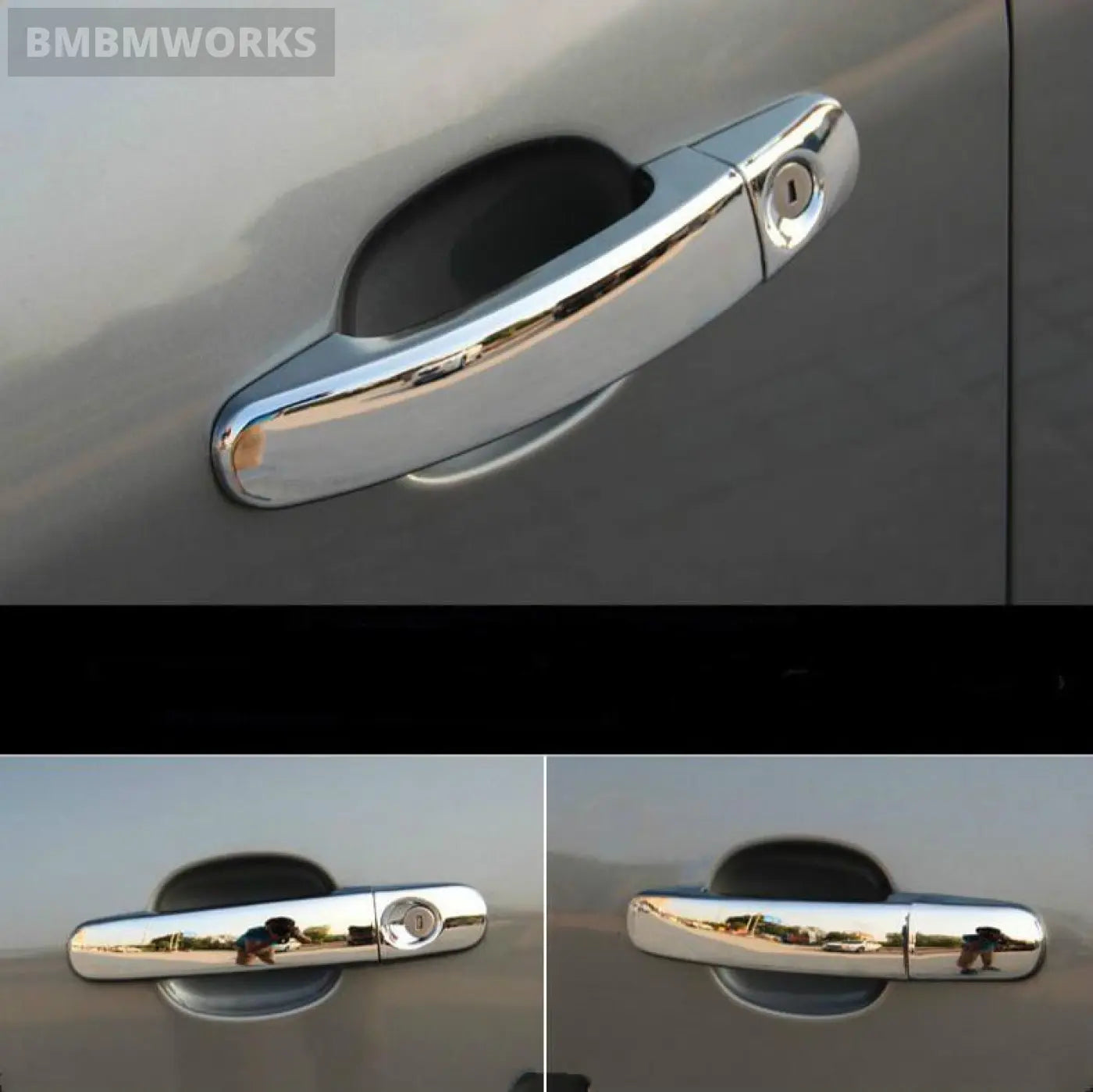 4Pcs/Set Door Handle Cover Trim Ford Focus 2005 2006 2007 2008 2009 2010 2011