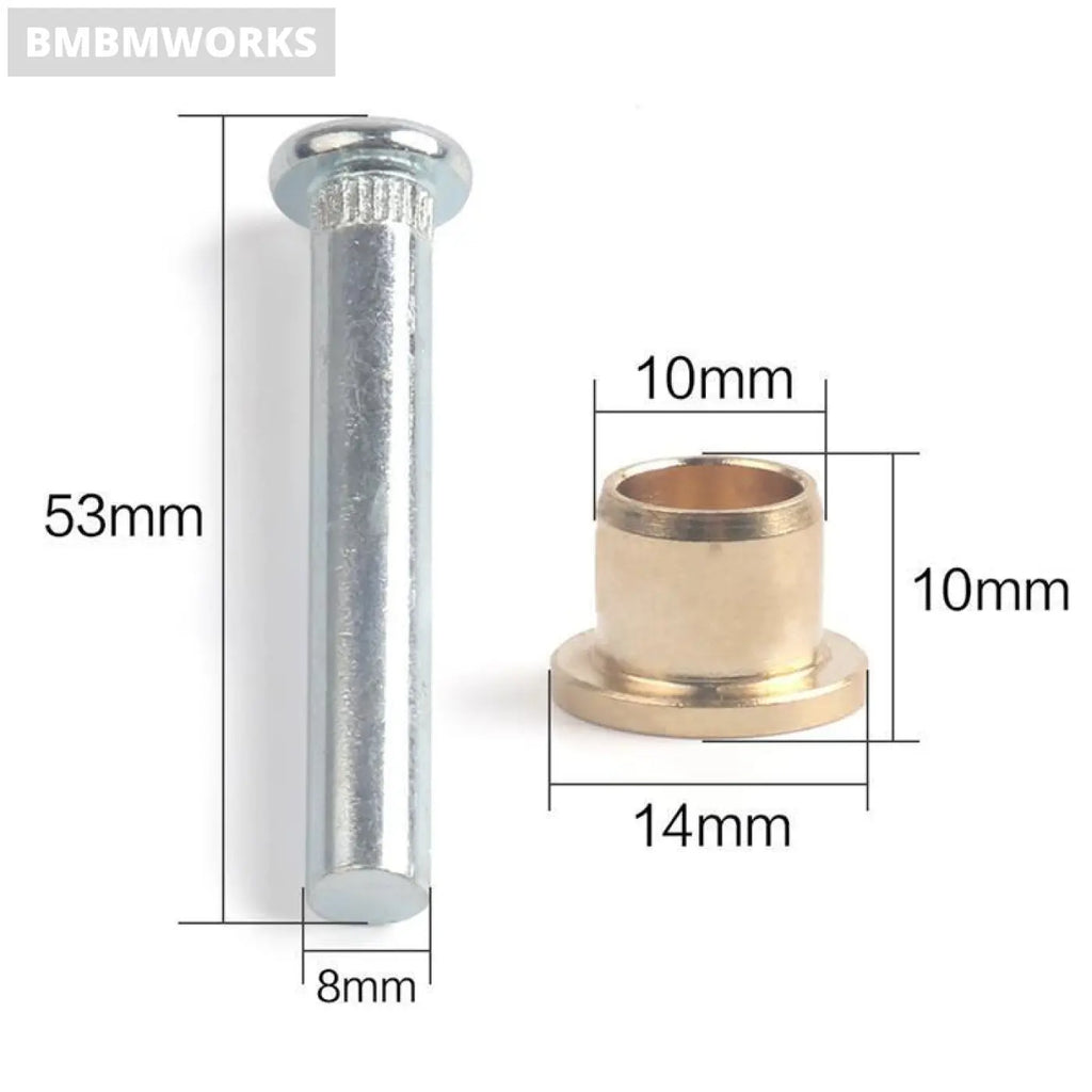 4Pcs/Set Door Hinge Pin Bushing Kit For Nissan Navara 97-05 D22