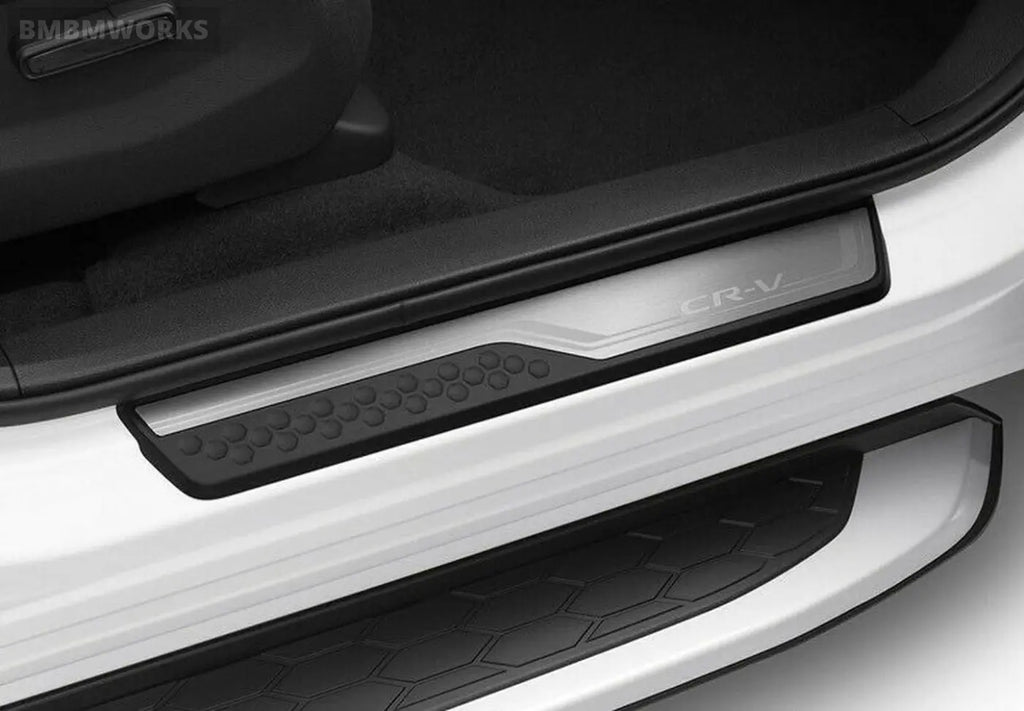 4Pcs Stainless Steel Door Sill Scuff Plate Honda Crv Cr-V Rw 2017 2018 2019 2020
