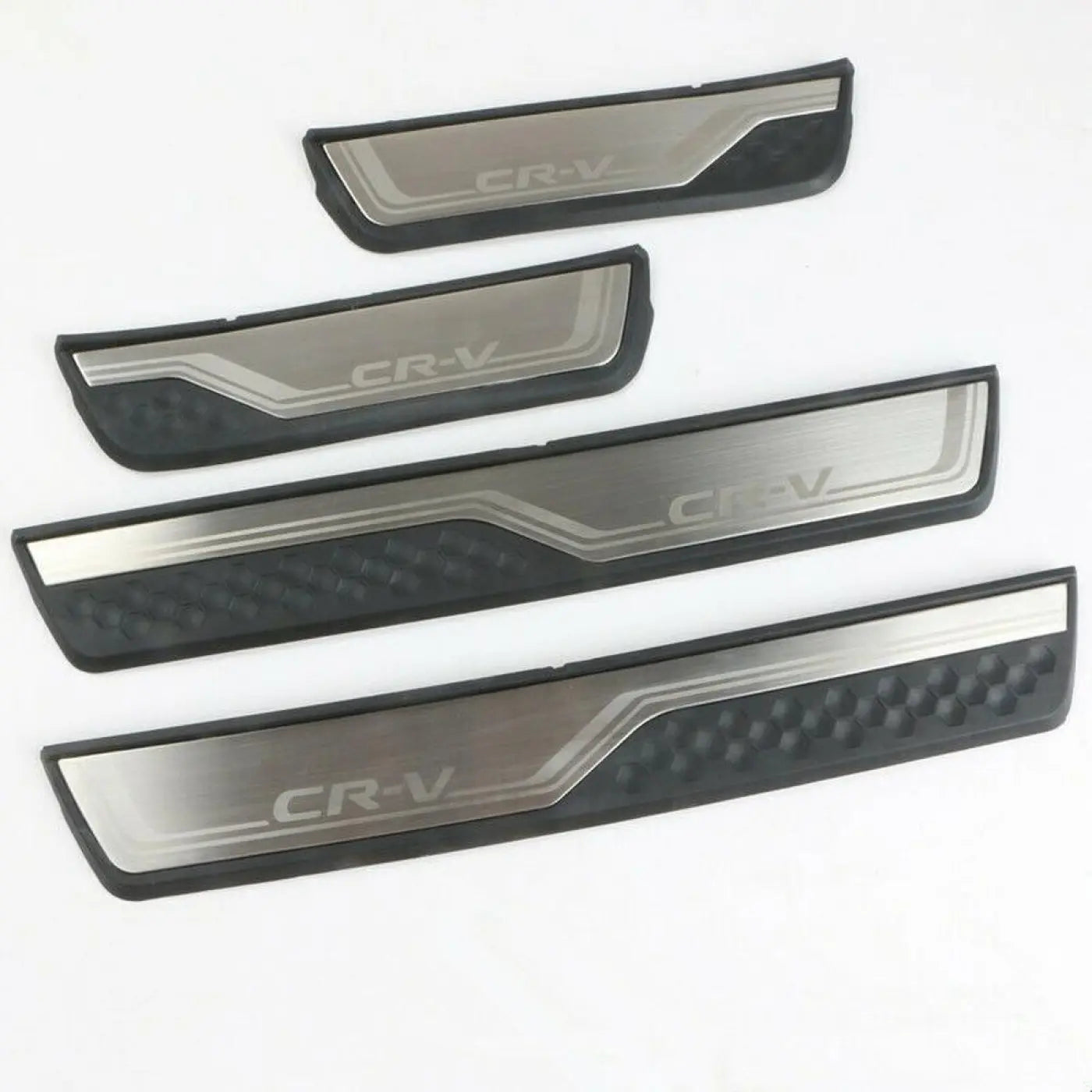 4Pcs Stainless Steel Door Sill Scuff Plate Honda Crv Cr-V Rw 2017 2018 2019 2020