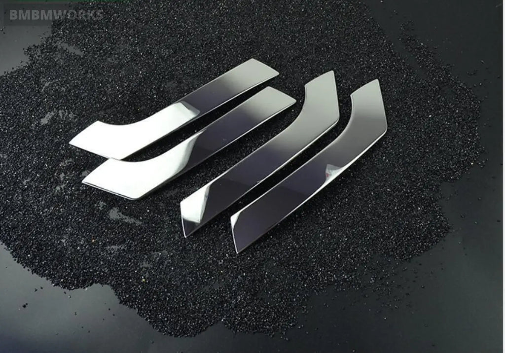 4Pcs Stainless Steel Inner Door Armrest Handle Cover Volkswagen Polo 2011-2017