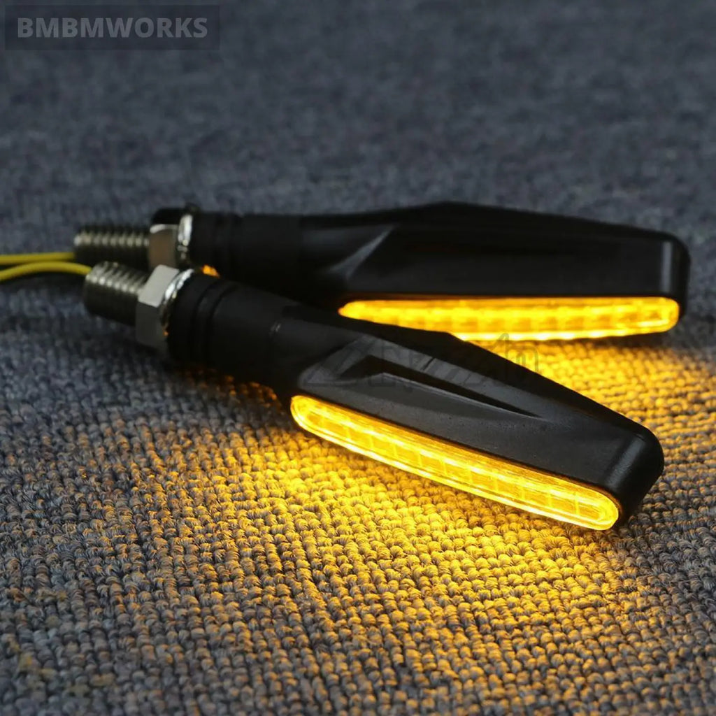 4Pcs Turn Signals Led Lights Aprilia Honda Kawasaki Ducati Suzuki Ktm
