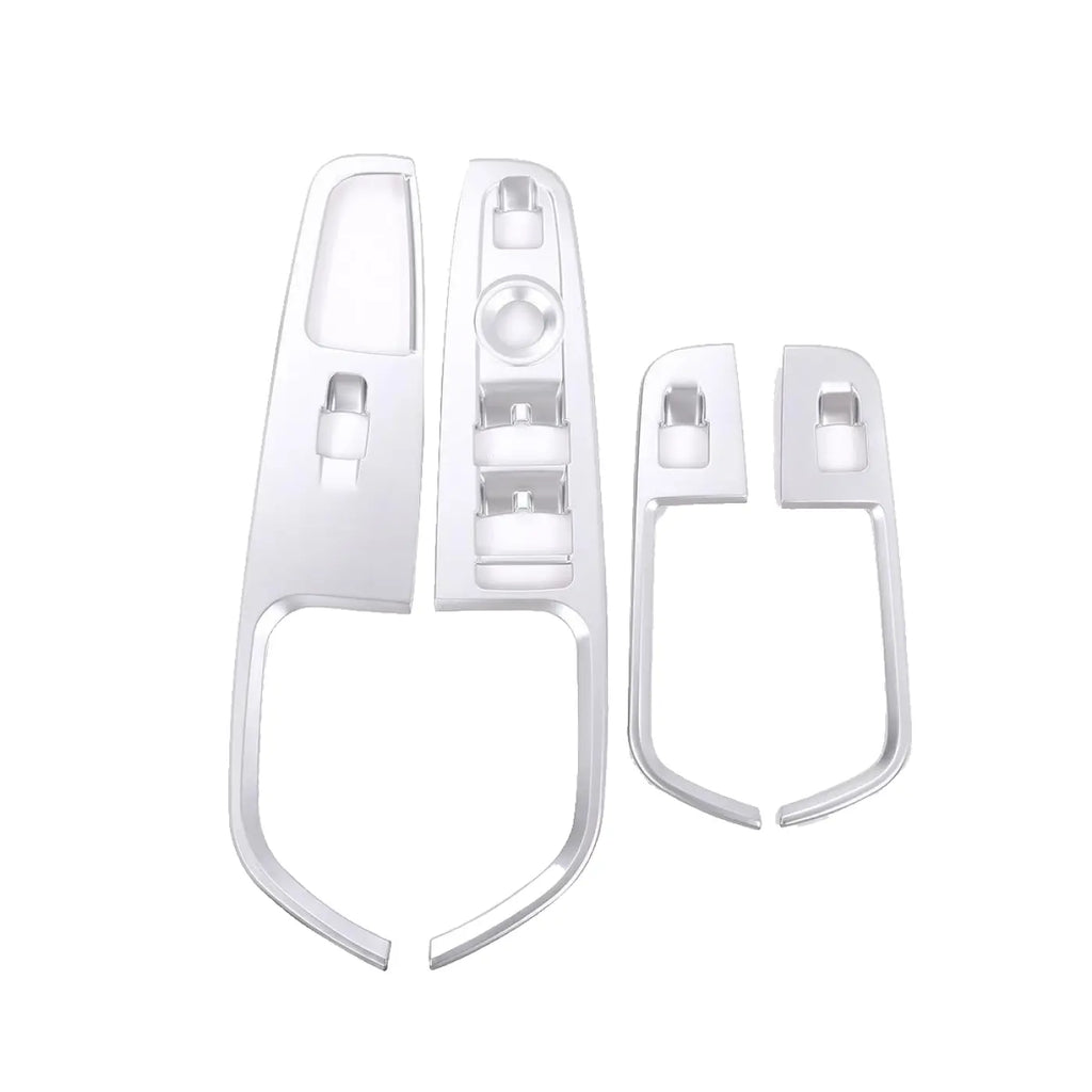 4Pcs Window Lift Switch Button Frame Cover Trim Alfa Romeo Stelvio 2017-2018